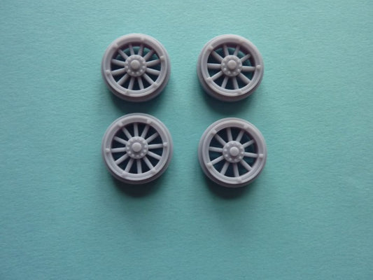 Edwardian Spoked Wheels (Set of 4)