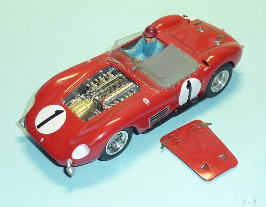 マセラティ 300S 1958 ル・マン、エンジンの詳細 (GT-104)